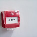 Sound the alarm. Shot of a fire alarm on a wall.