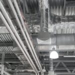 Ventilation pipes of an air condition