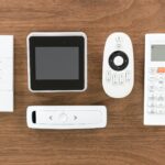 Variety of remote controls to control different appliances in a house